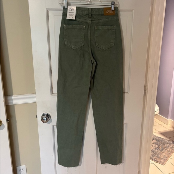 Zara Green Jeans NWT - Picture 3 of 11